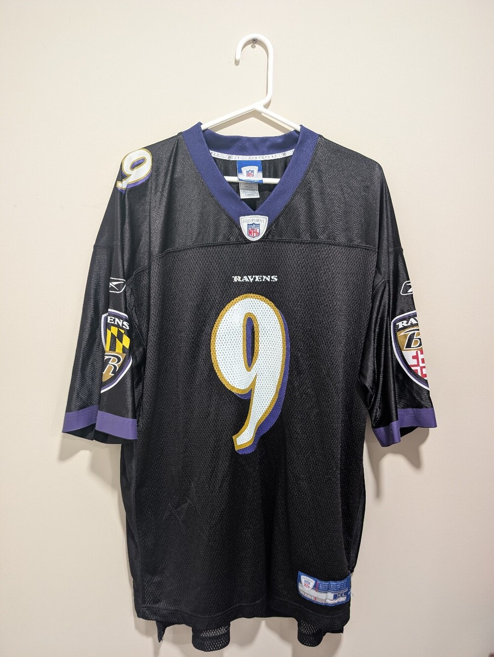 Steve McNair Baltimore Ravens NFL Football Jersey Size XL